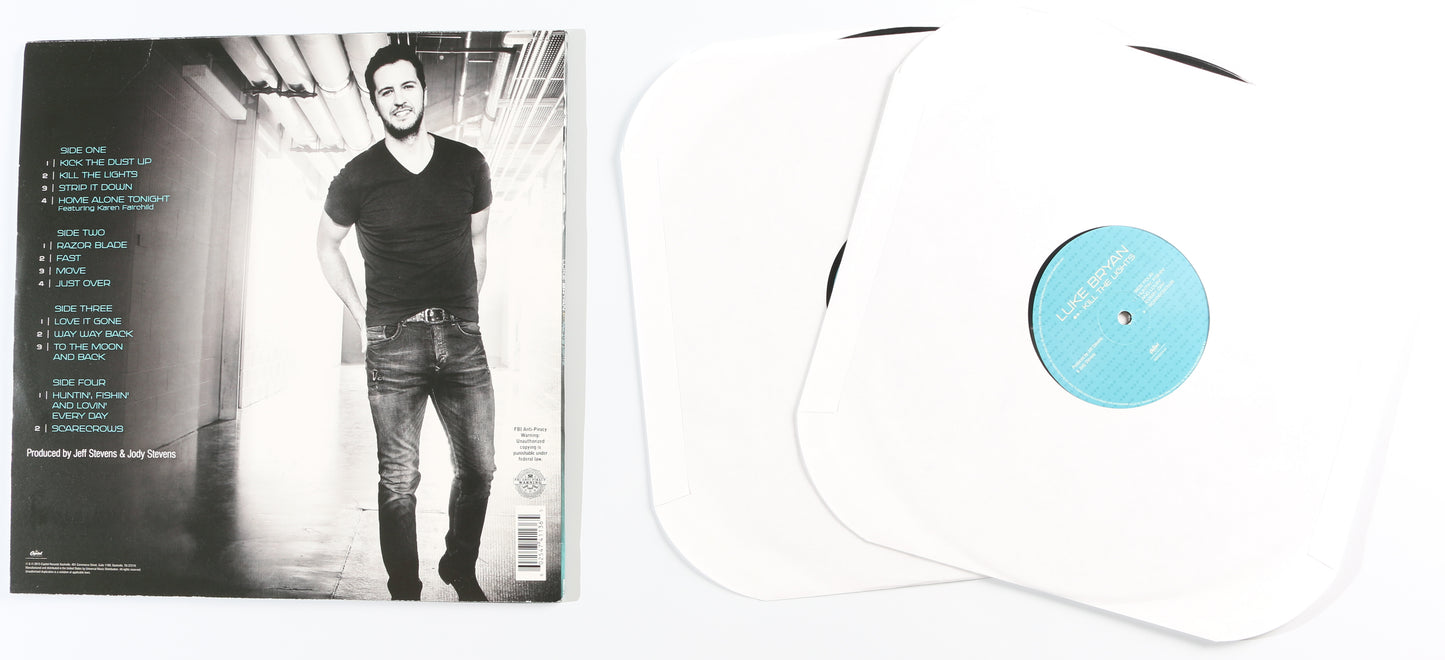 
                  
                    Kill The Lights (Beckett) LP 12" Vinyl Record Signed by Luke Bryan
                  
                