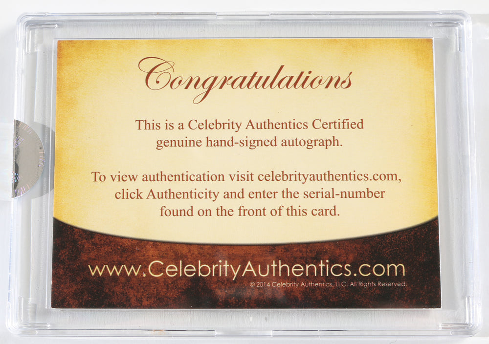 
                  
                    Rose McGowan from Grindhouse, Law & Order, & Charmed (Celebrity Authentics) Signed Trading Card
                  
                