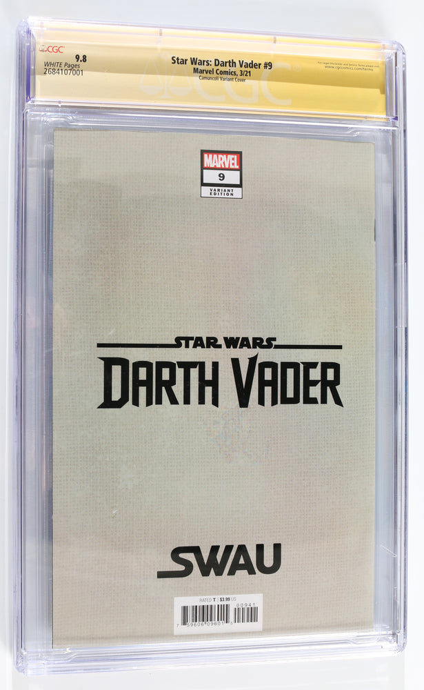 
                  
                    Star Wars: Darth Vader #9 - Signed by Natalie Portman (CGC Signature Series) 2021
                  
                