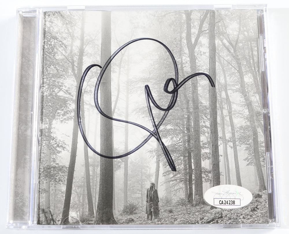 Folklore CD Album (JSA) 2020 CD Insert Signed by Taylor Swift