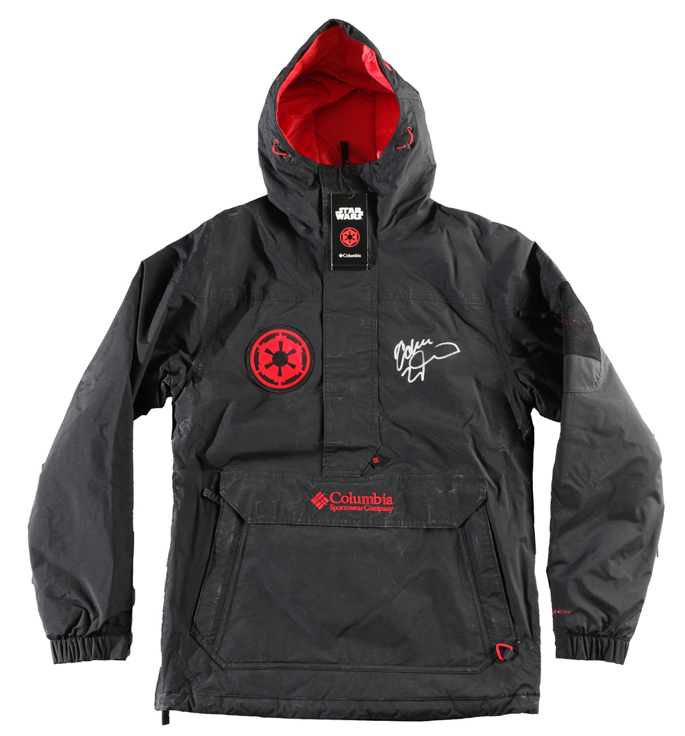 Star Wars Galactic Empire Columbia Jacket (Beckett) Signed by Adam Driver