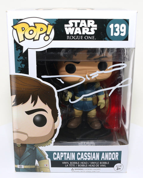 Diego Luna as Captain Cassian Andor in Rogue One: A Star Wars Story Signed Funko POP!  #139