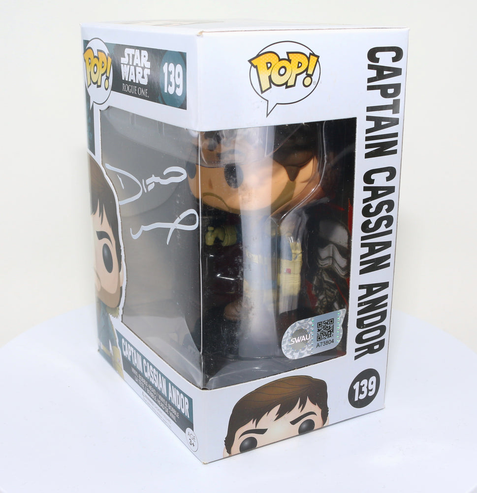 
                  
                    Diego Luna as Captain Cassian Andor in Rogue One: A Star Wars Story Signed Funko POP!  #139
                  
                