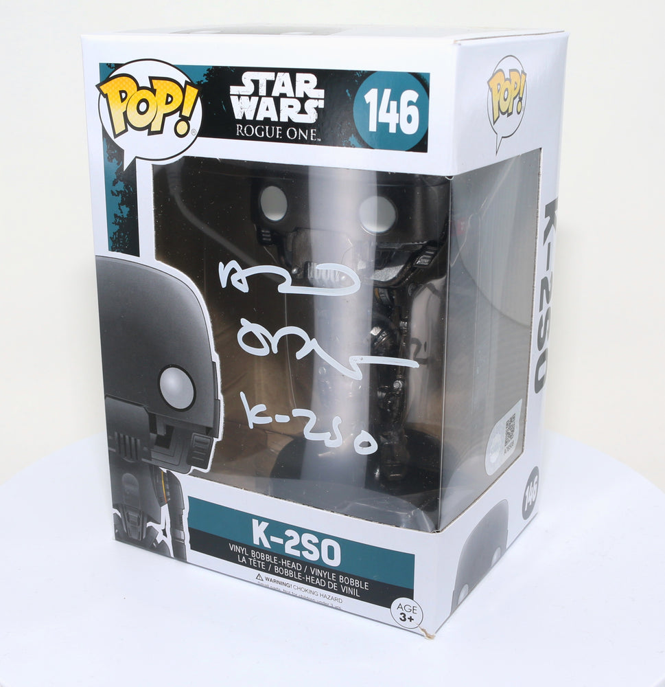 
                  
                    Alan Tudyk as K-2SO in Rogue One: A Star Wars Story Signed Funko POP!  #146
                  
                