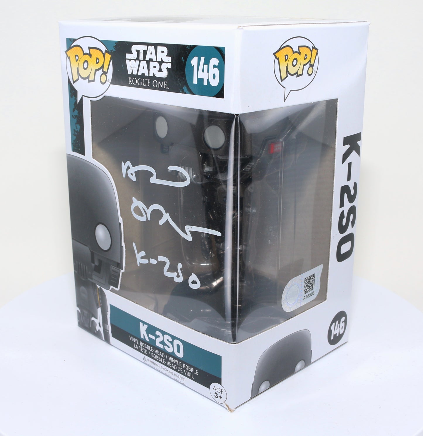 
                  
                    Alan Tudyk as K-2SO in Rogue One: A Star Wars Story Signed POP! Funko #146
                  
                