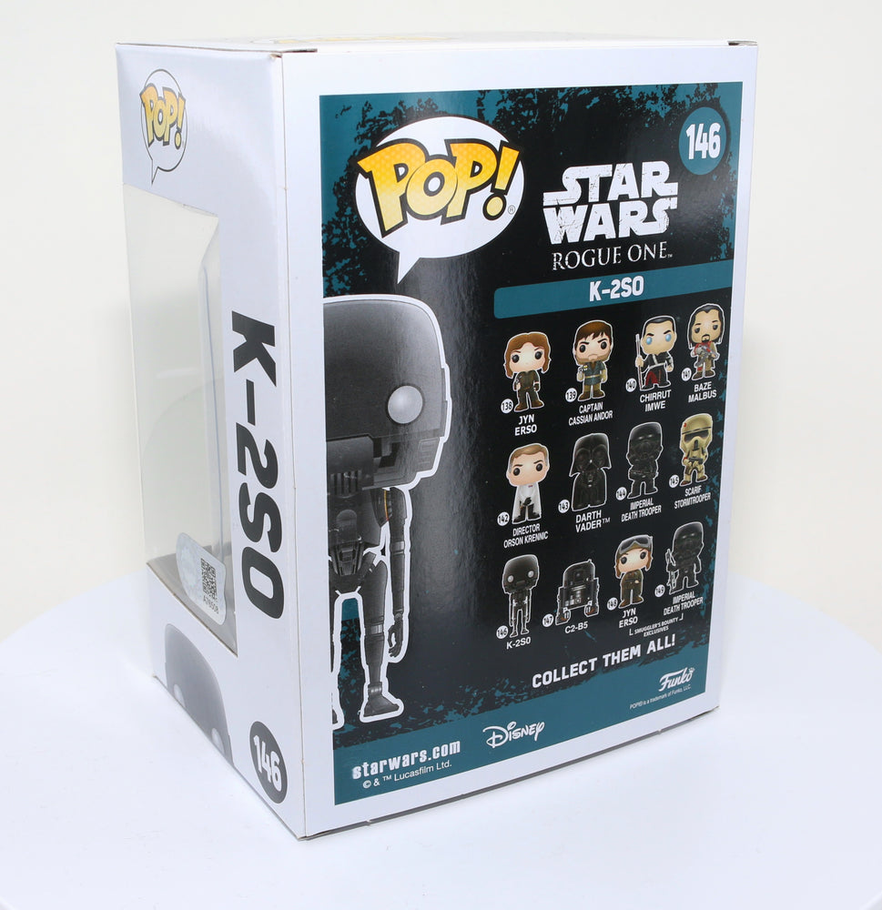 
                  
                    Alan Tudyk as K-2SO in Rogue One: A Star Wars Story Signed POP! Funko #146
                  
                