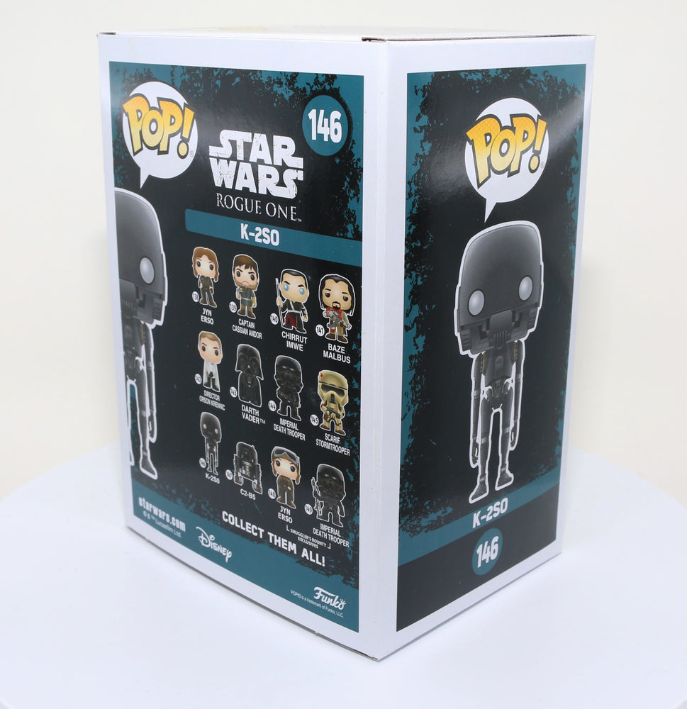 
                  
                    Alan Tudyk as K-2SO in Rogue One: A Star Wars Story Signed Funko POP!  #146
                  
                