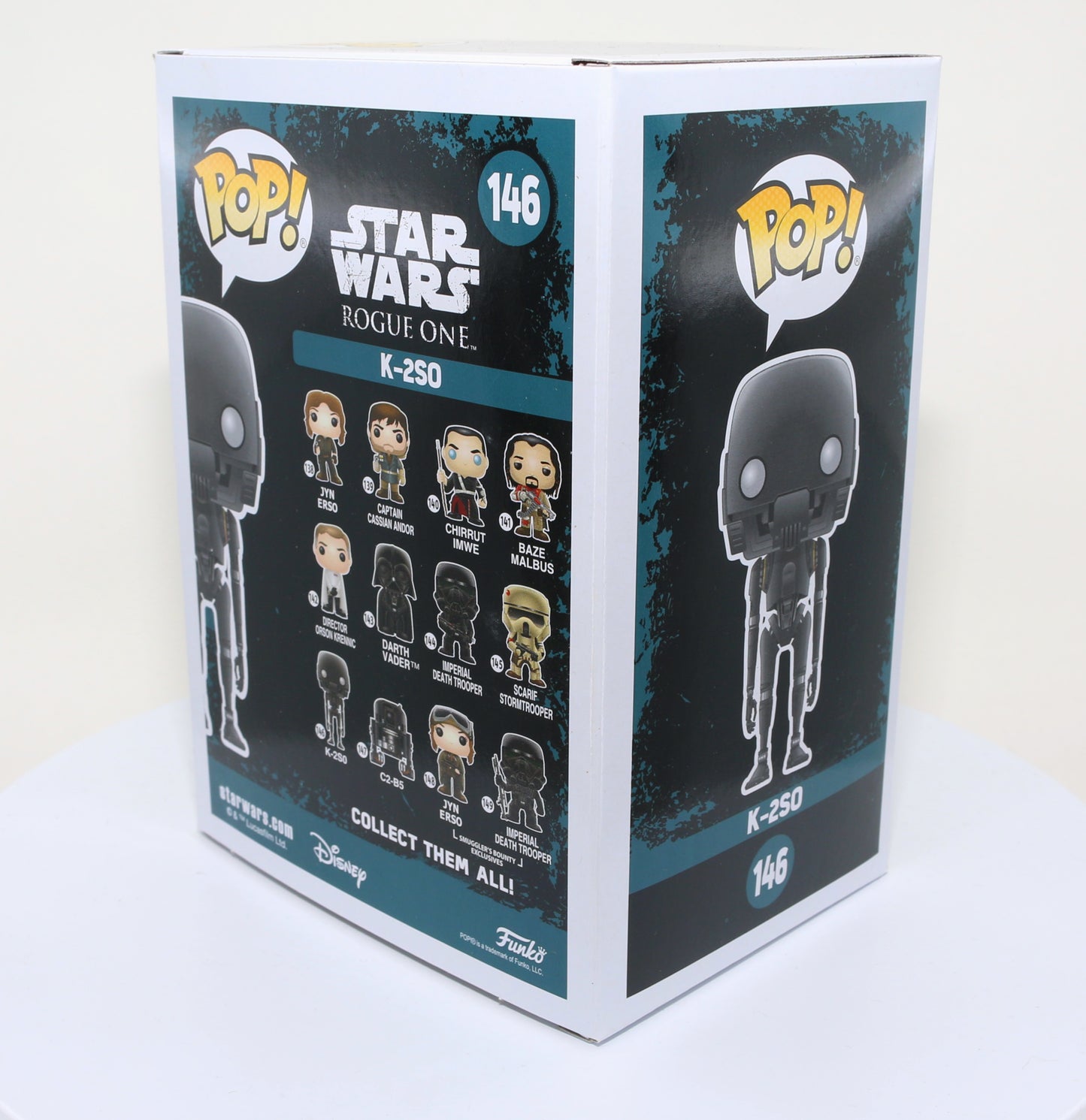 
                  
                    Alan Tudyk as K-2SO in Rogue One: A Star Wars Story Signed POP! Funko #146
                  
                