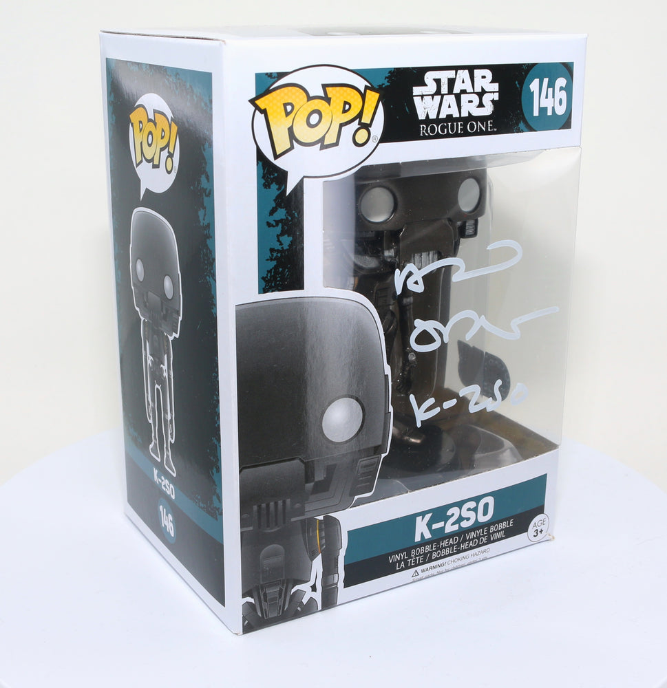 
                  
                    Alan Tudyk as K-2SO in Rogue One: A Star Wars Story Signed Funko POP!  #146
                  
                