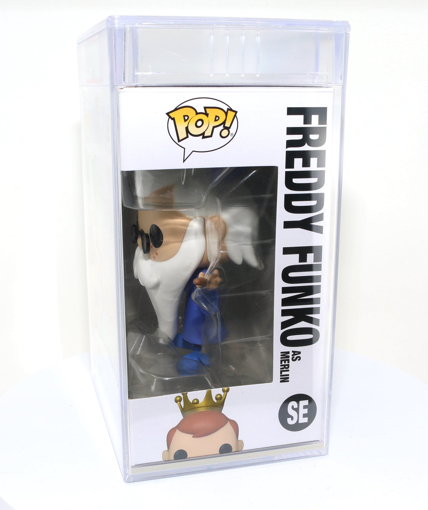 
                  
                    Freddy Funko as Merlin from Sword in the Stone 2023 Camp Fundays Exclusive Limited to 250 Pieces Funko POP! #SE PSA Graded 8.5 - Grail
                  
                
