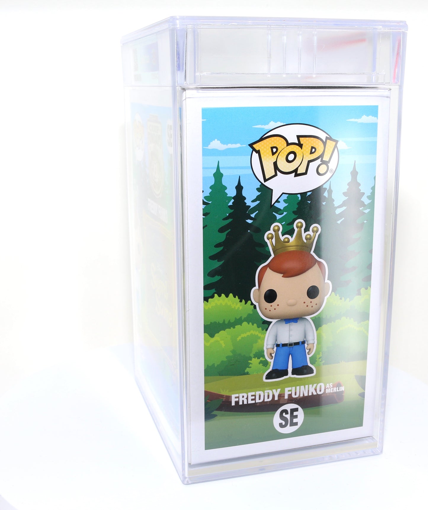 
                  
                    Freddy Funko as Merlin from Sword in the Stone 2023 Camp Fundays Exclusive Limited to 250 Pieces Funko POP! #SE PSA Graded 8.5 - Grail
                  
                