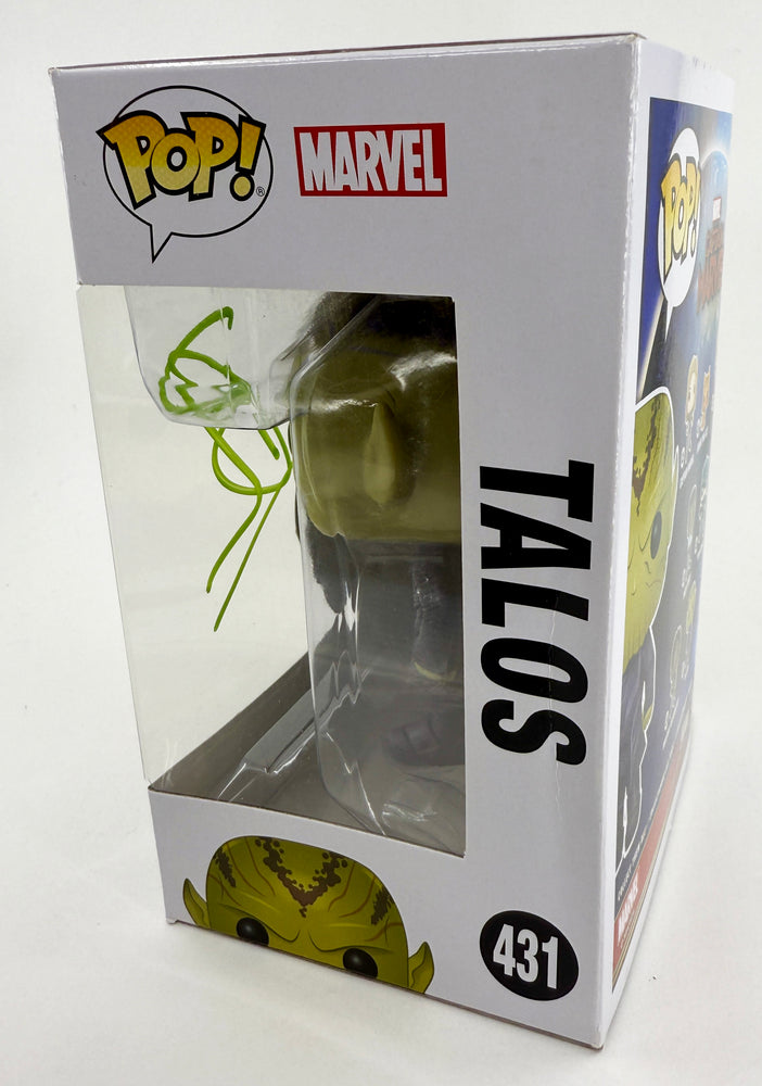 
                  
                    Ben Mendelsohn as Talos in Captain Marvel Signed Funko POP! #431
                  
                