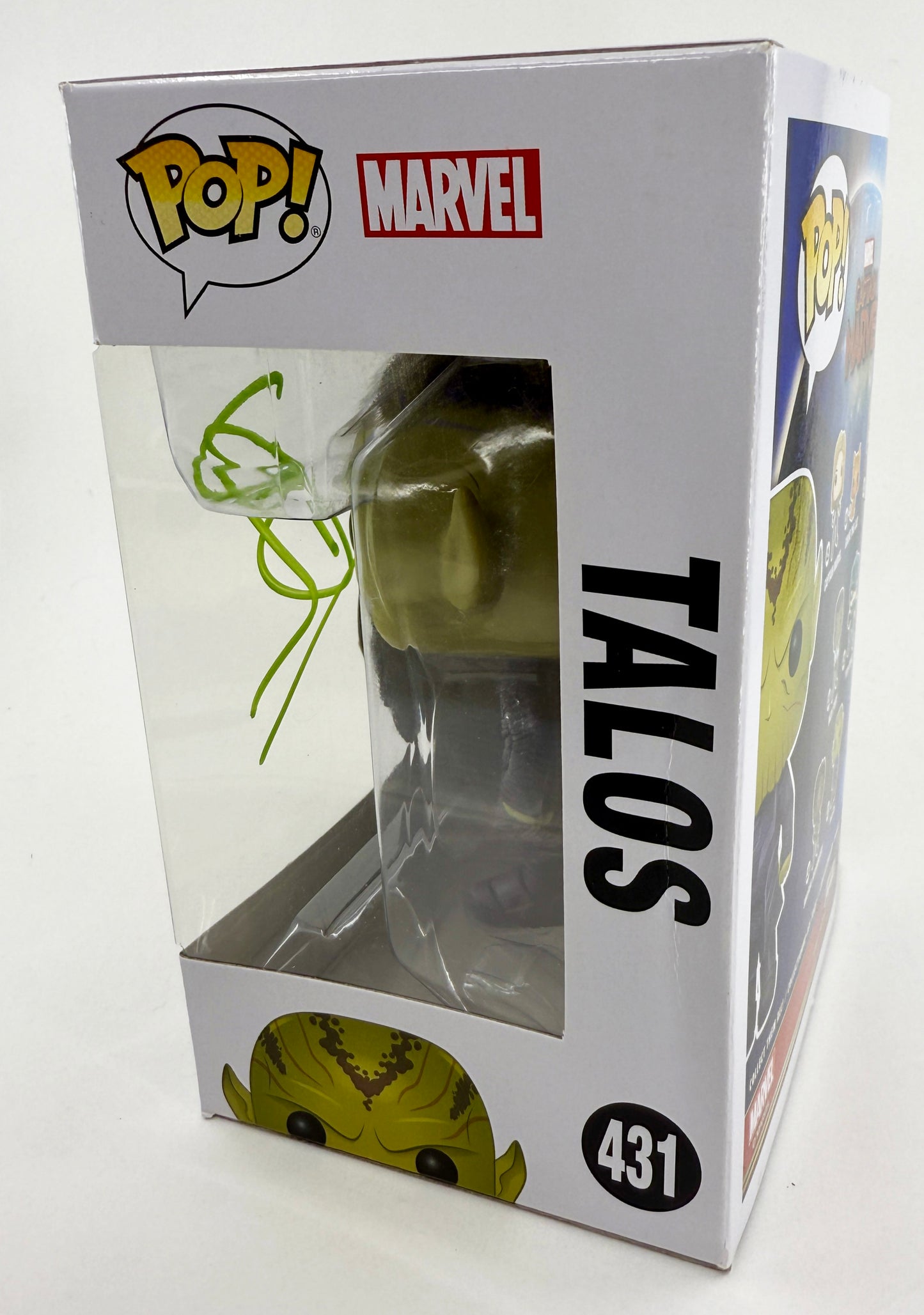 
                  
                    Ben Mendelsohn as Talos in Captain Marvel Signed Funko POP! #431
                  
                