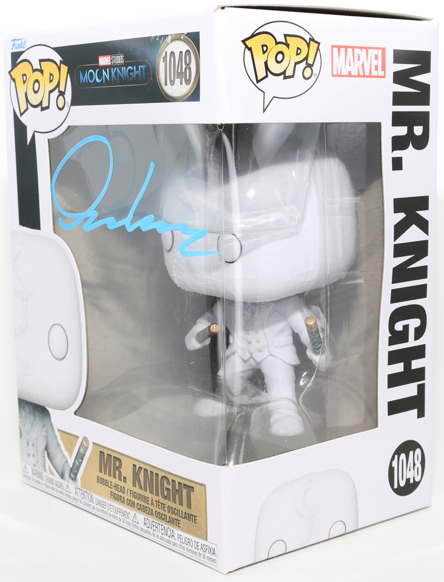 
                  
                    Oscar Isaac as Mr. Knight in Moon Knight Signed Funko POP! #1048
                  
                