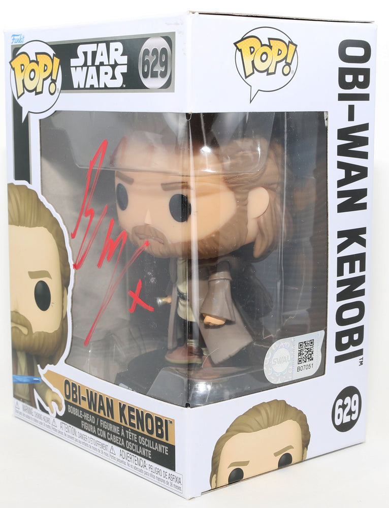 
                  
                    Ewan McGregor as Obi-Wan Kenobi in Star Wars (SWAU) Signed Funko POP! #629
                  
                