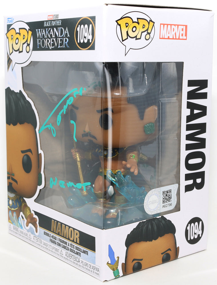 
                  
                    Tenoch Huerta as Namor in Black Panther: Wakanda Forever (SWAU) Signed Funko POP! #1094 with Character Name
                  
                