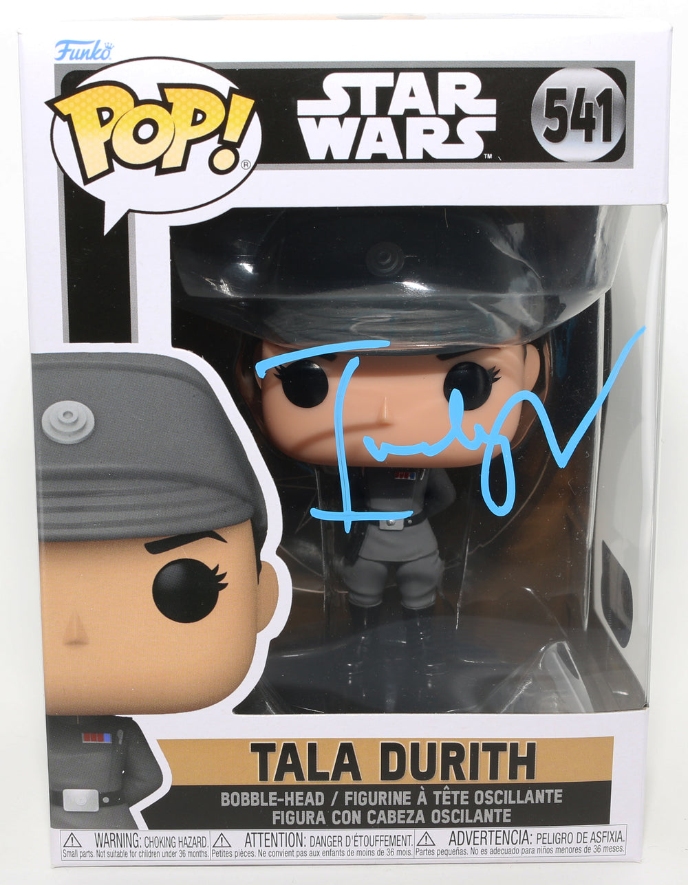 Indira Varma as Tala Durith in Star Wars: Obi-Wan Kenobi (SWAU) Signed Funko POP! #541