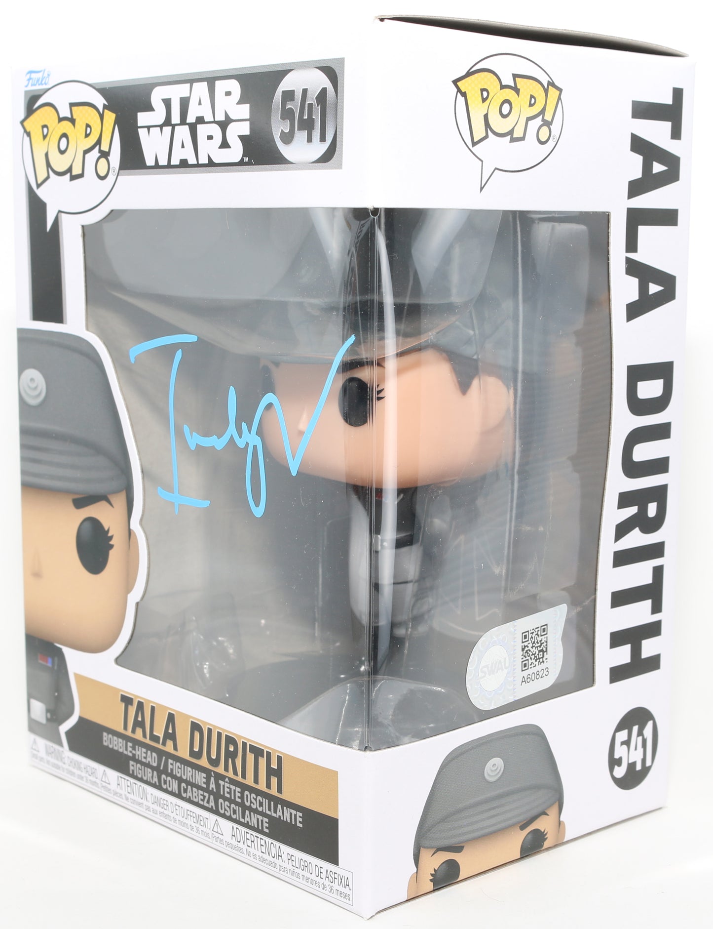 
                  
                    Indira Varma as Tala Durith in Star Wars: Obi-Wan Kenobi (SWAU) Signed Funko POP! #541
                  
                