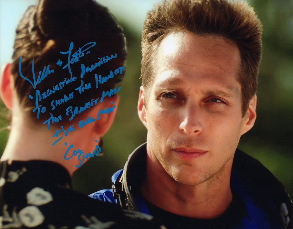 William Fichtner as Colonel Willie Sharp in Armageddon Signed 11x14 Photo with Quote