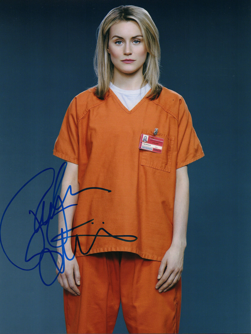 Taylor Jane Schilling as Piper Chapman in Netflix's Orange Is the New Black Signed 11x14 Photo
