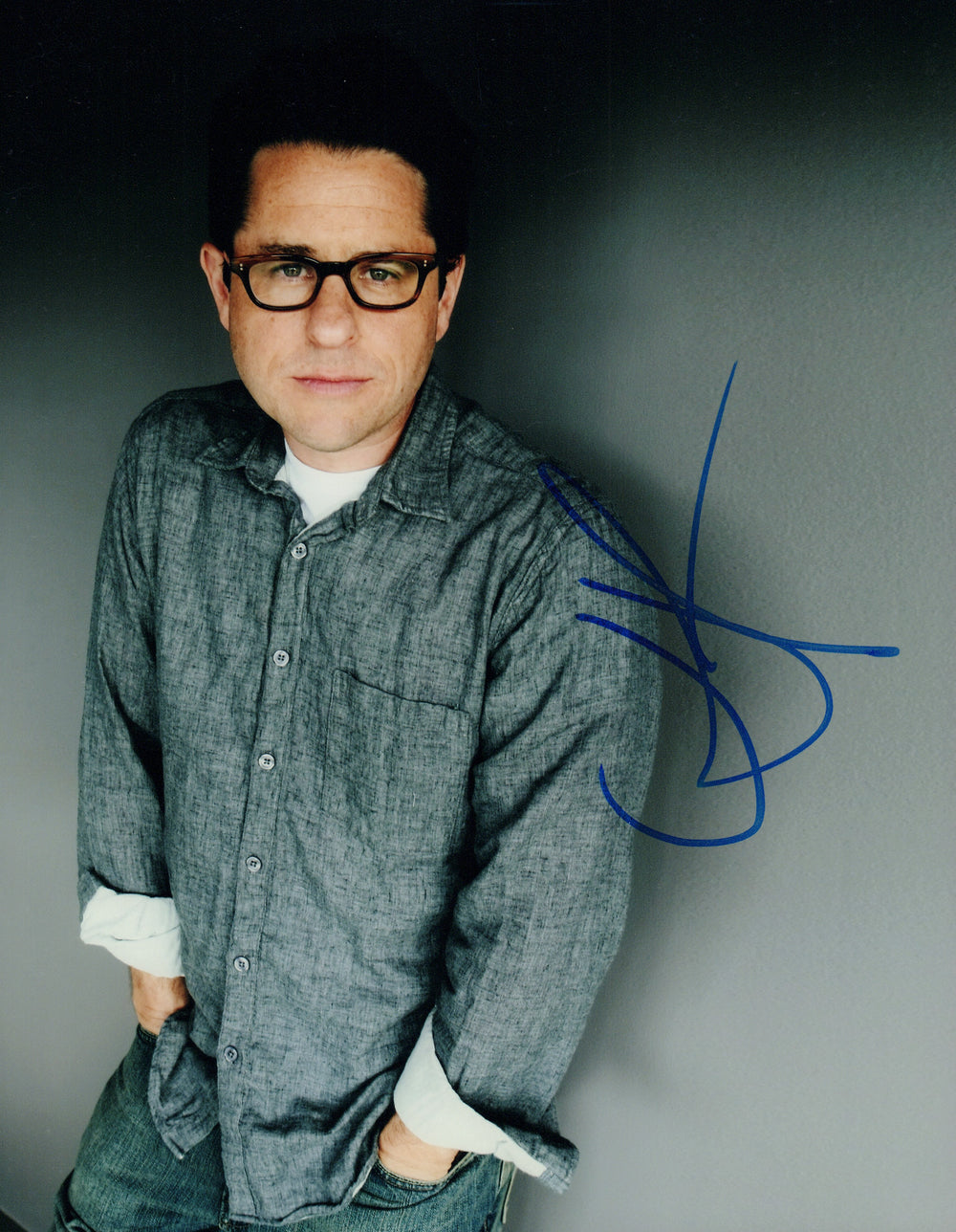 J.J. Abrams Director of Star Wars: The Force Awakens Signed 8x10 Photo
