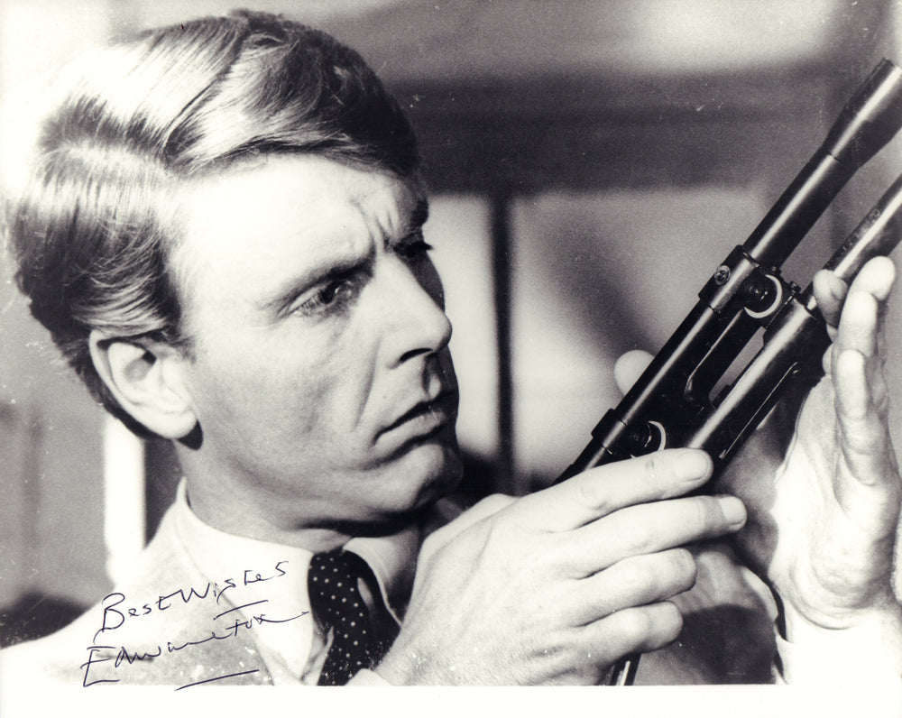 Edward Fox as the Jackal in The Day of the Jackal Signed 8x10 Photo