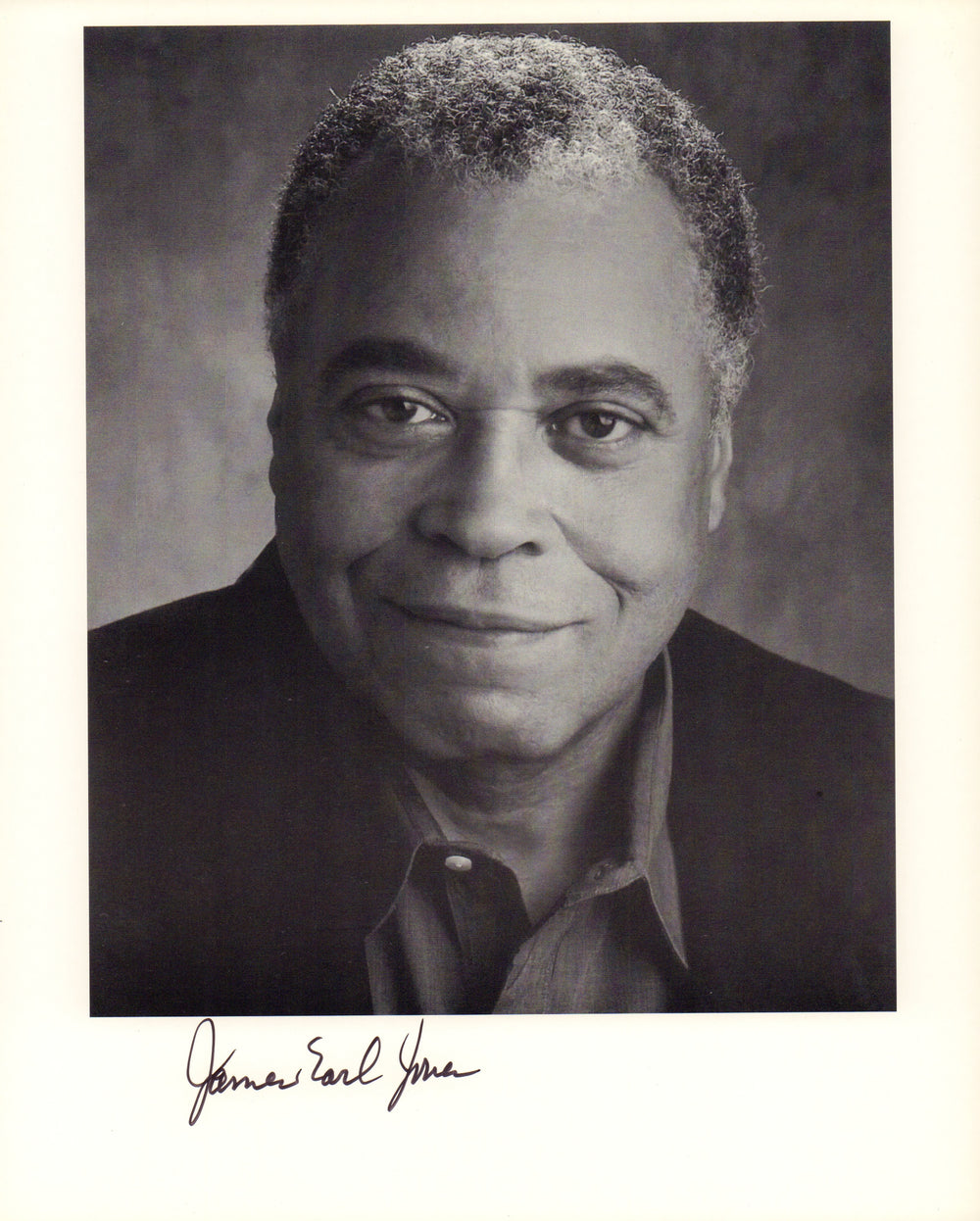 James Earl Jones from Star Wars & The Lion King Signed 8x10 B&W Photo