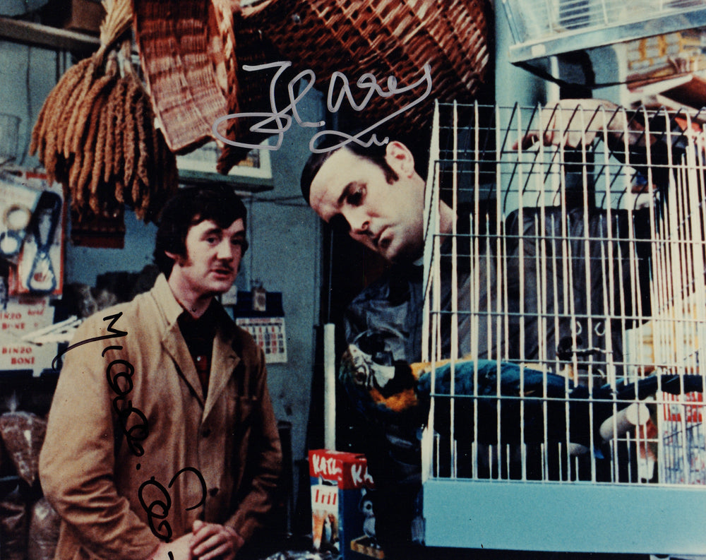 John Cleese & Michael Palin from Monty Python Signed 8x10 Photo