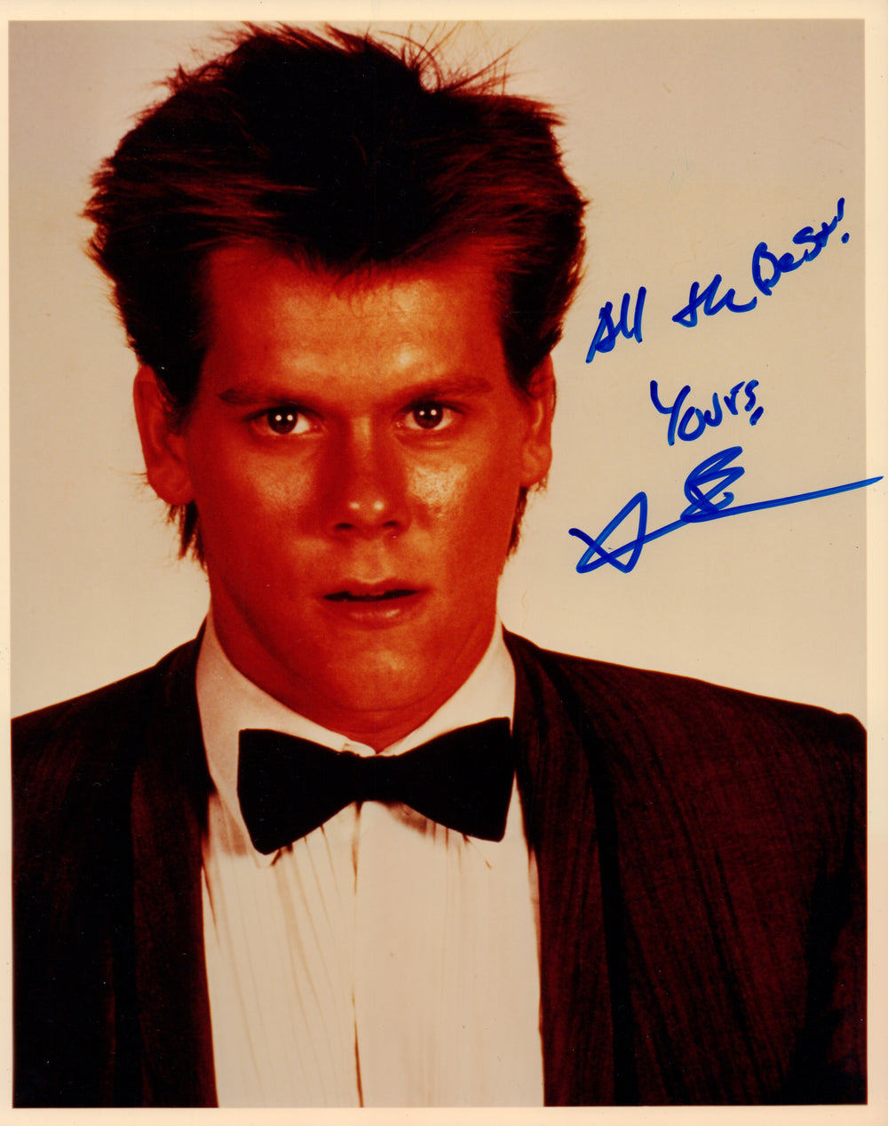 Kevin Bacon as Ren McCormack from Footloose Signed 8x10 Photo
