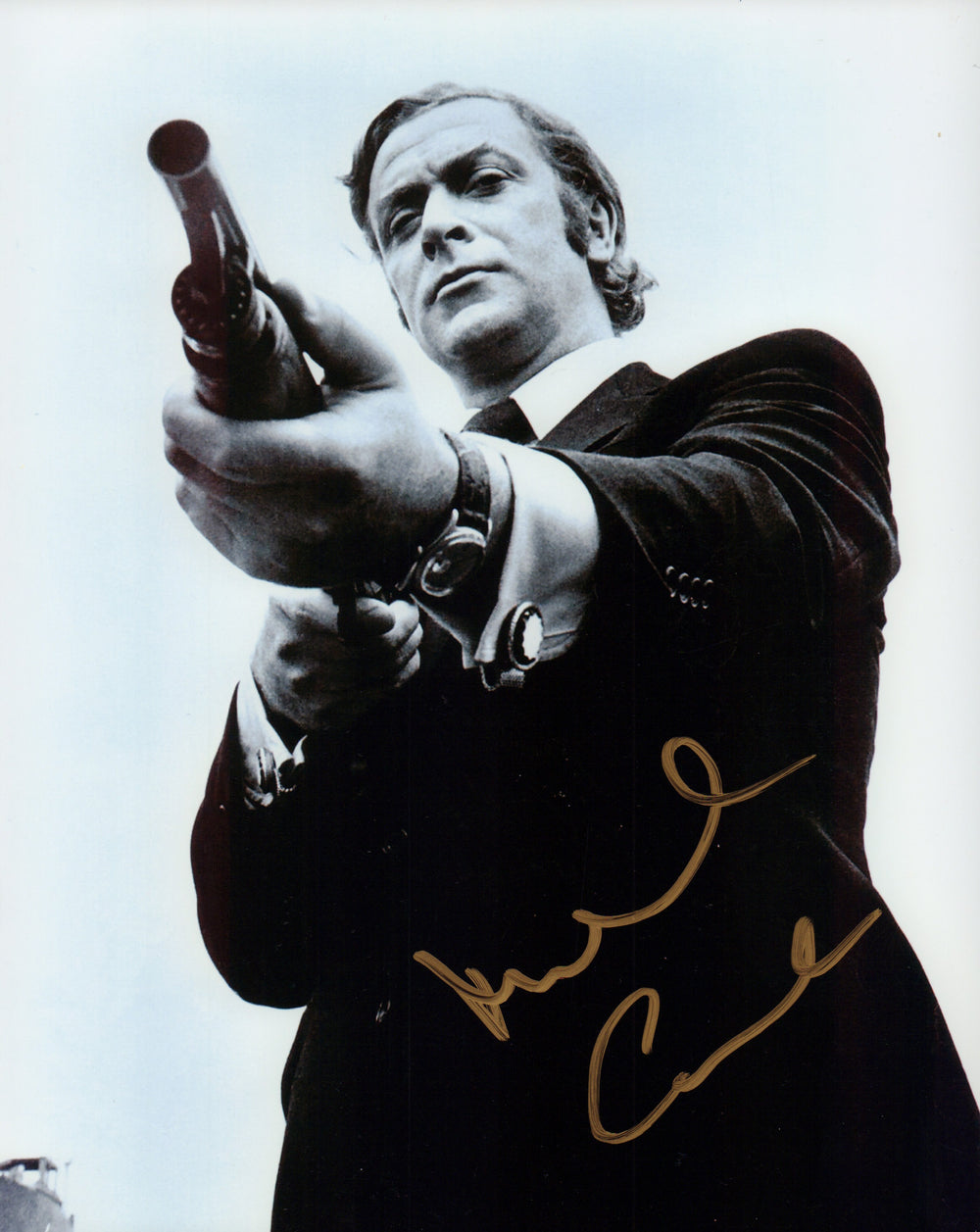 Michael Caine as Jack in Get Carter Signed 8x10 Photo