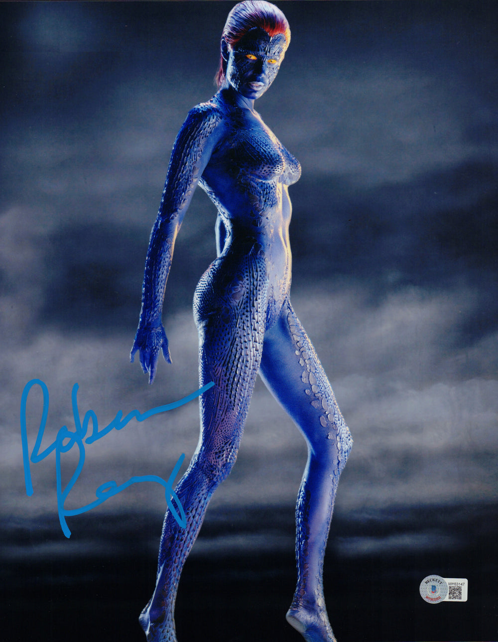 Rebecca Romijn as Mystique in X-Men: The Last Stand (Beckett Witnessed –  SWAU Auction