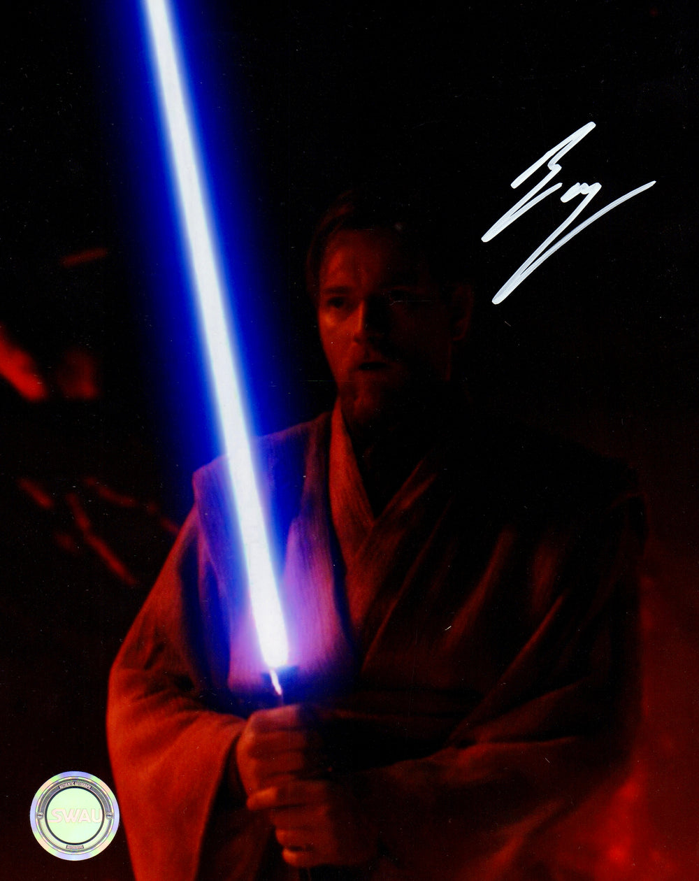 Ewan McGregor as Obi-Wan Kenobi from Star Wars Episode III: Revenge of the Sith (SWAU) Signed 8x10 Photo