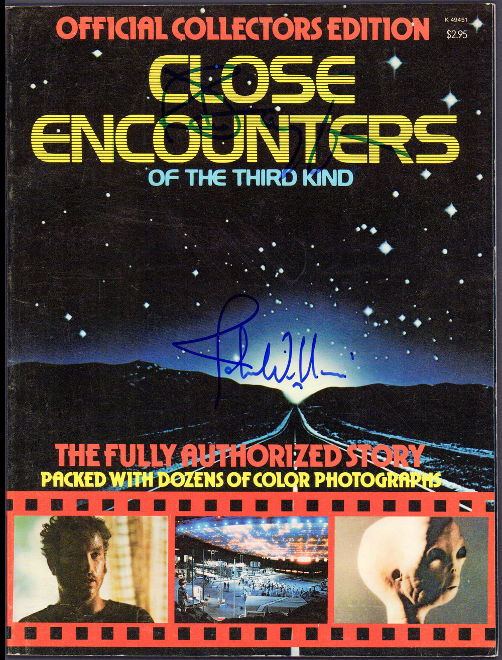 Close Encounters of the Third Kind Official Collectors Edition Signed by Richard Dreyfuss & Composer John Williams
