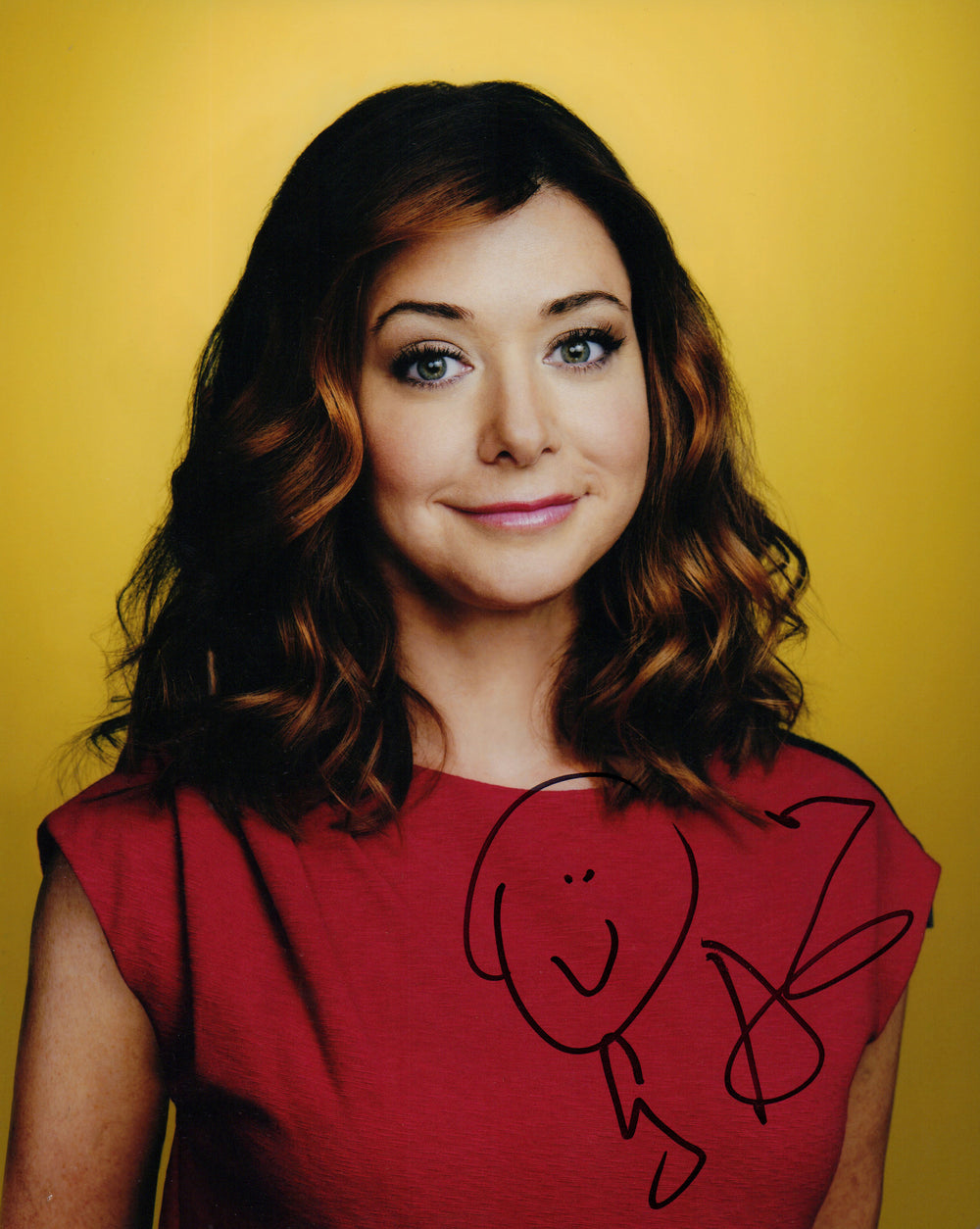 Alyson Hannigan from Buffy & American Pie Signed 8x10 Photo