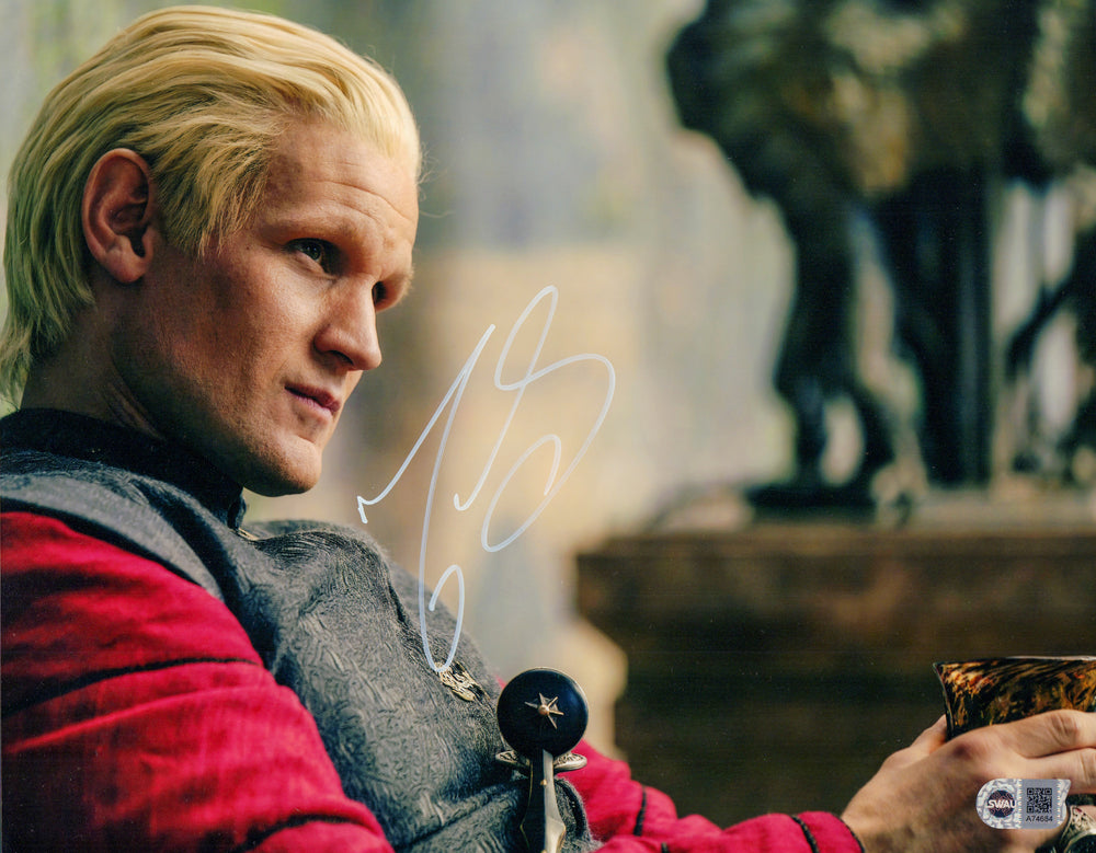 Matt Smith as Prince Daemon Targaryen in House of the Dragon (SWAU) Signed 11x14 Photo