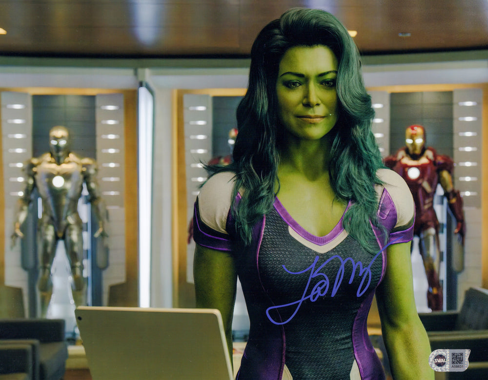 Tatiana Maslany as She-Hulk in She-Hulk (SWAU) Signed 11x14 Photo
