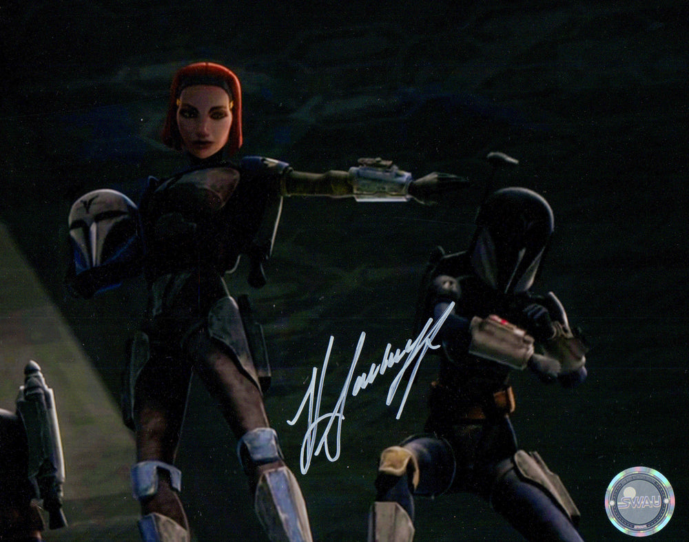 Katee Sackhoff as Bo-Katan in Star Wars: The Clone Wars (SWAU) Signed 8x10 Photo