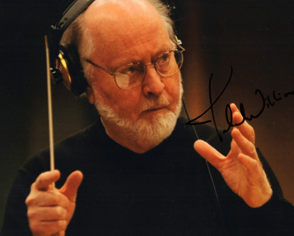 John Williams Composer of Star Wars, Indiana Jones, Superman, Harry Potter, Jurassic Park, Jaws, & More Signed 8x10 Photo