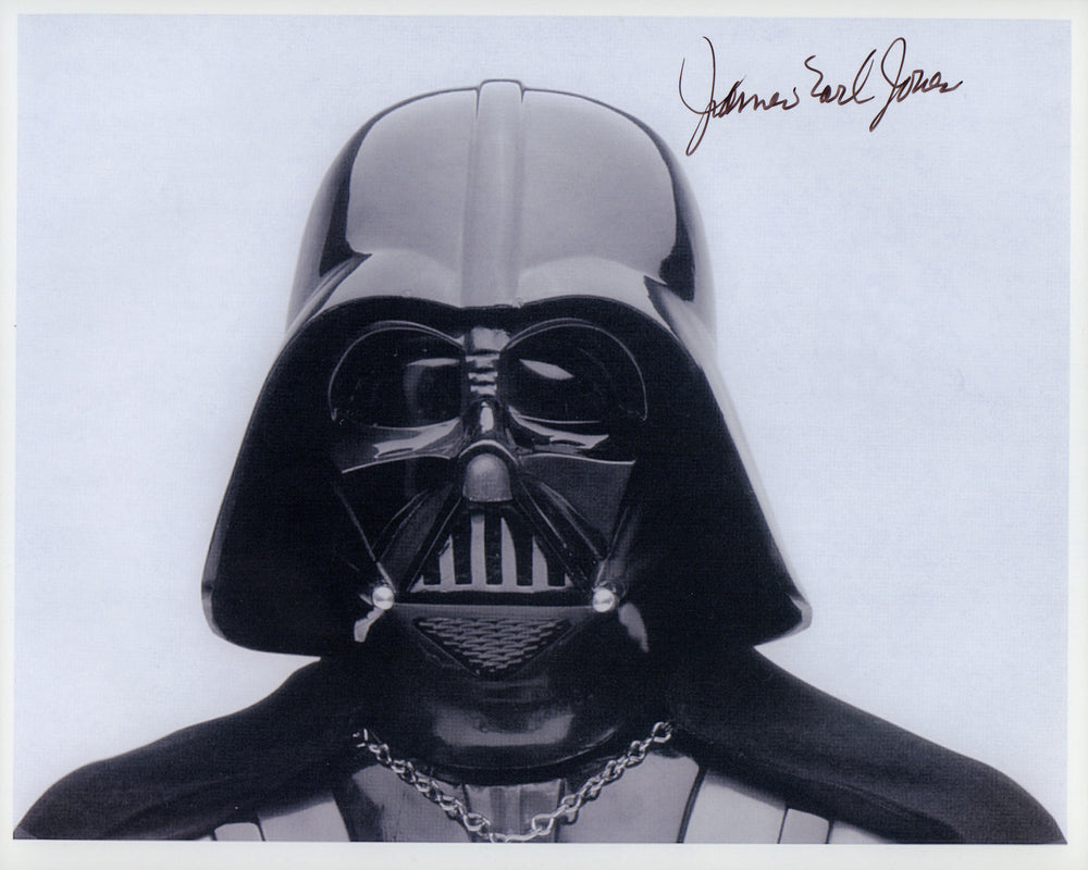James Earl Jones as Darth Vader in Star Wars: A New Hope Signed 8x10 Photo
