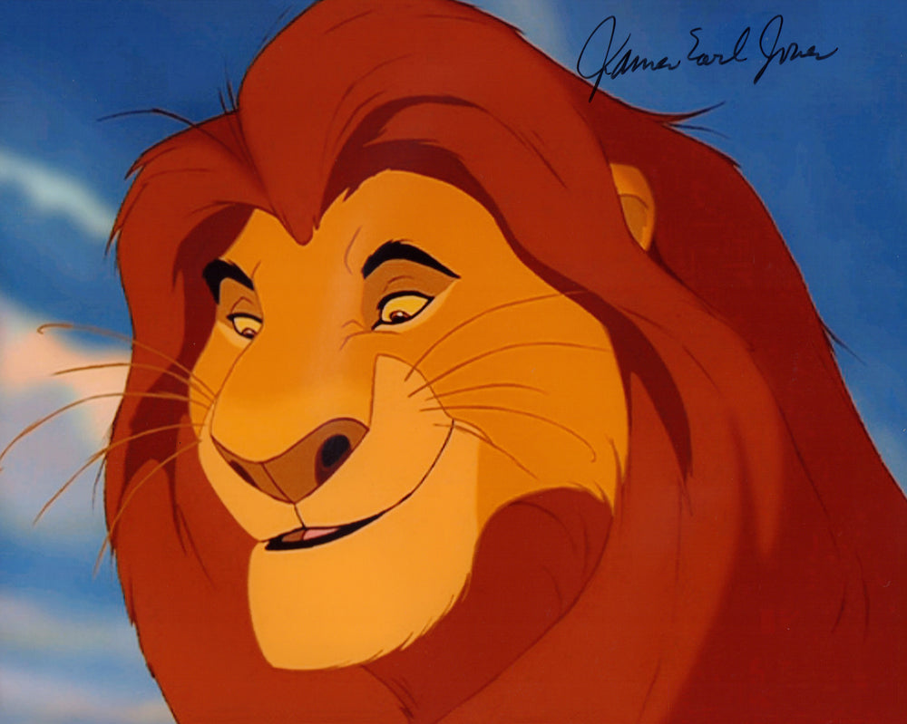 James Earl Jones as Mufasa in Disney's The Lion King Signed 8x10 Photo