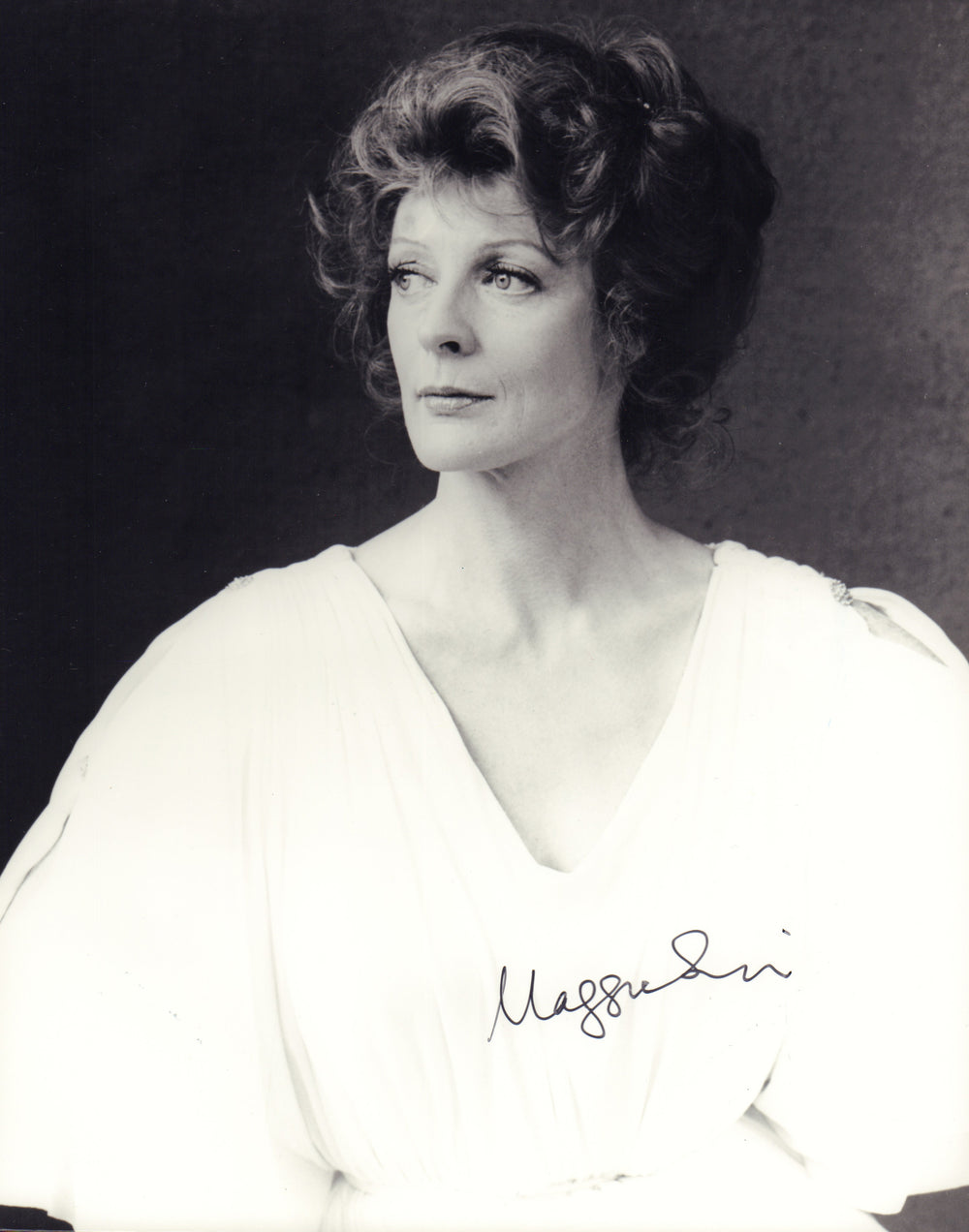 Maggie Smith from Harry Potter & Hook Signed 8x10 Photo – SWAU Auction