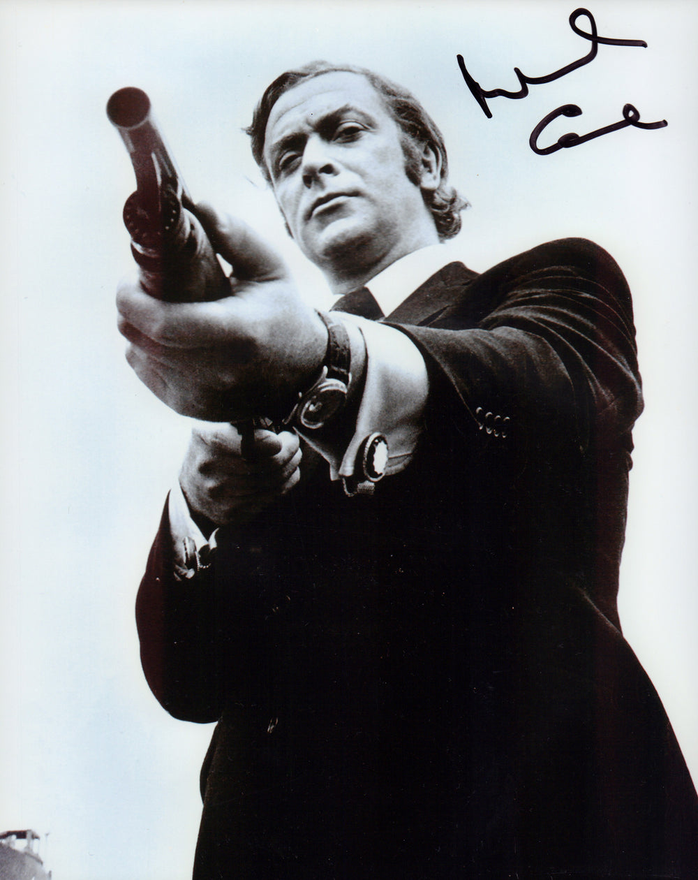 Michael Caine as Jack Carter in Get Carter Signed 8x10 Photo