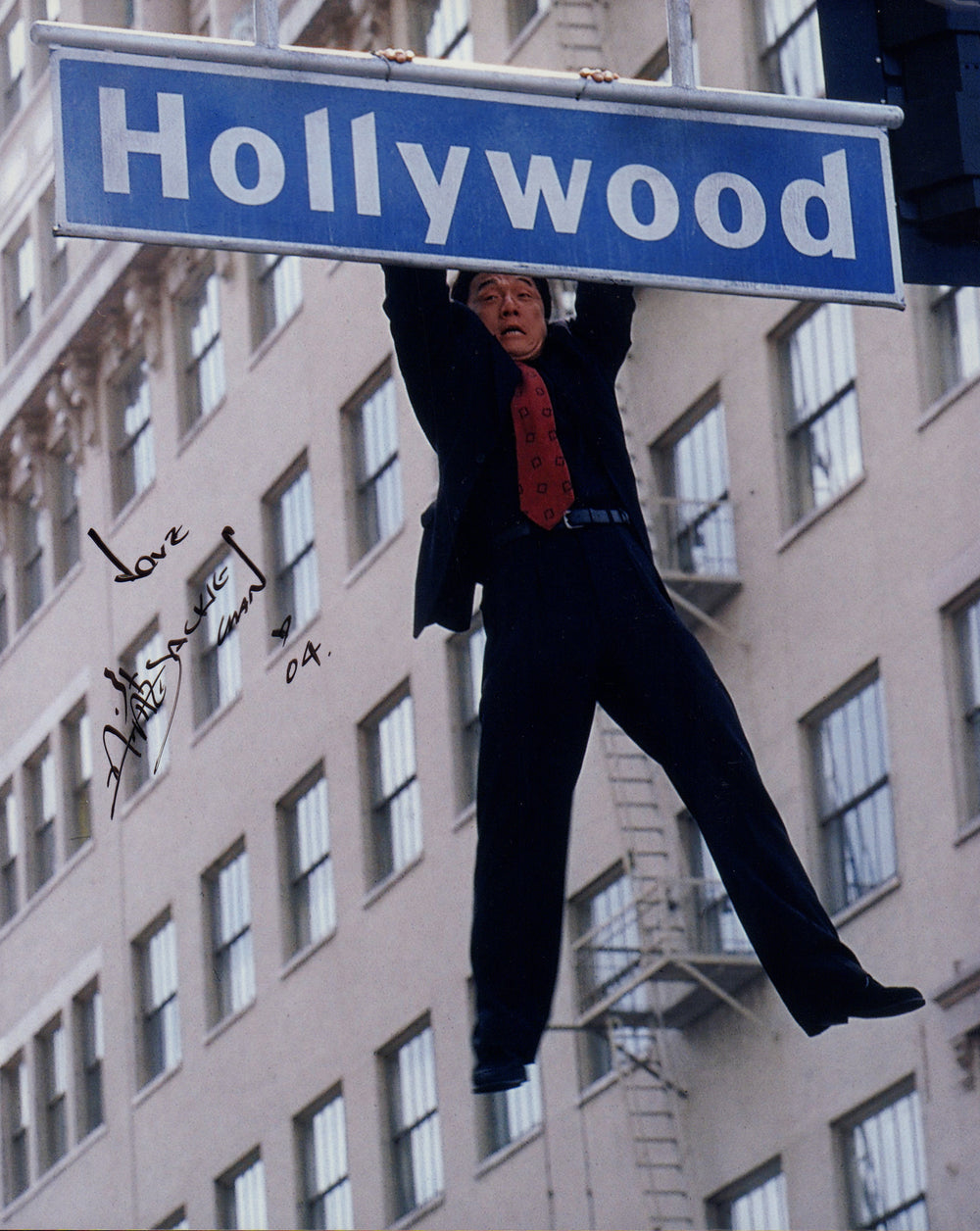 Jackie Chan as Lee in Rush Hour Signed 8x10 Photo