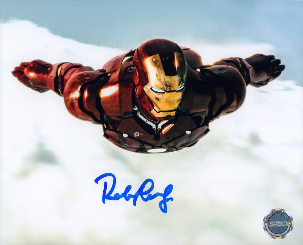 Robert Downey Jr. as Iron Man in Iron Man (SWAU) Signed 8x10 Photo