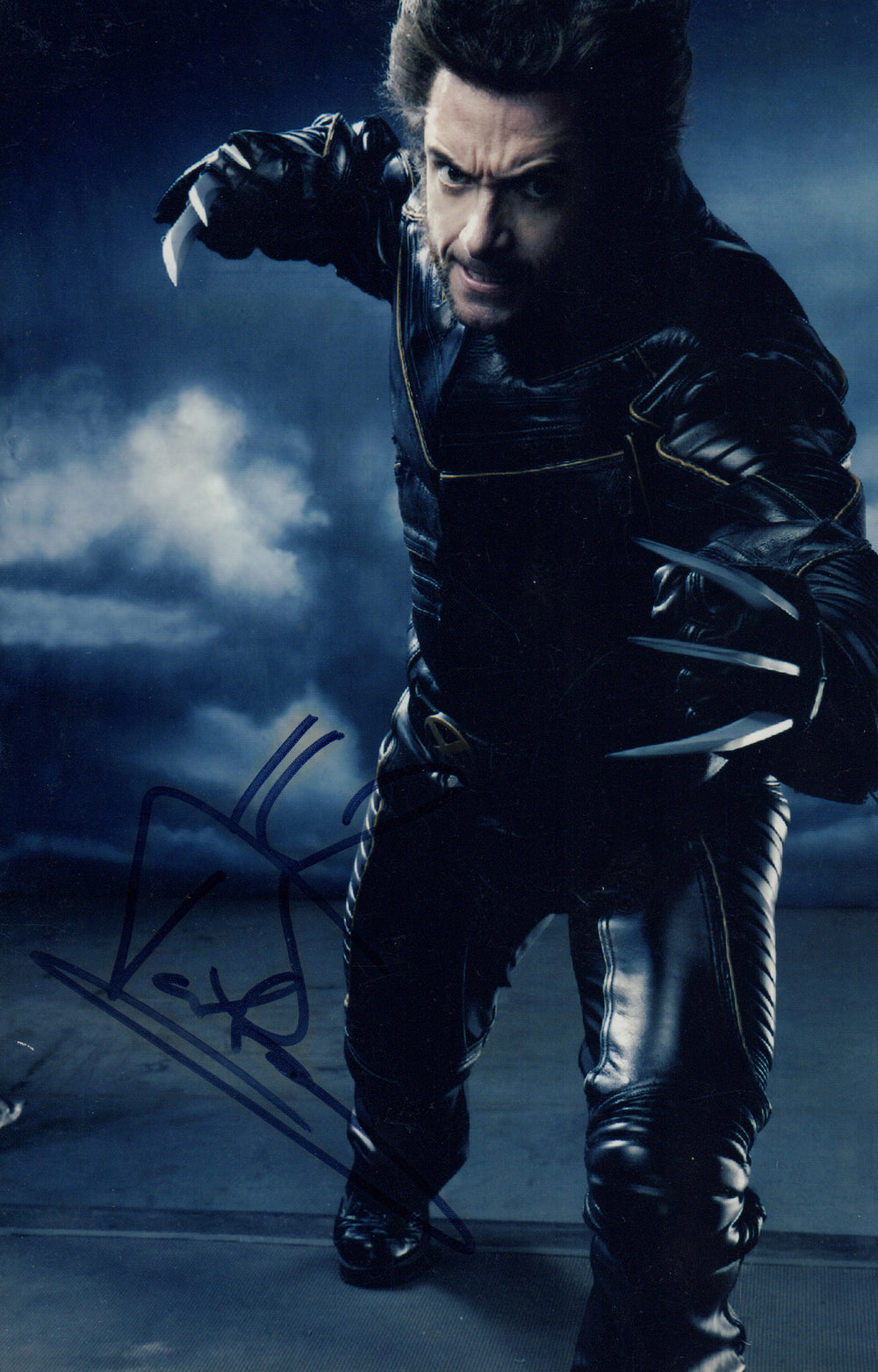 Hugh Jackman as Wolverine in X-Men Signed 6x10 Photo