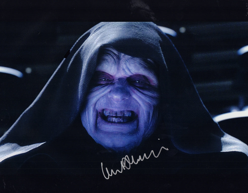 Ian McDiarmid as Emperor Palpatine in Star Wars: Episode III – Revenge of the Sith Signed 11x14 Photo