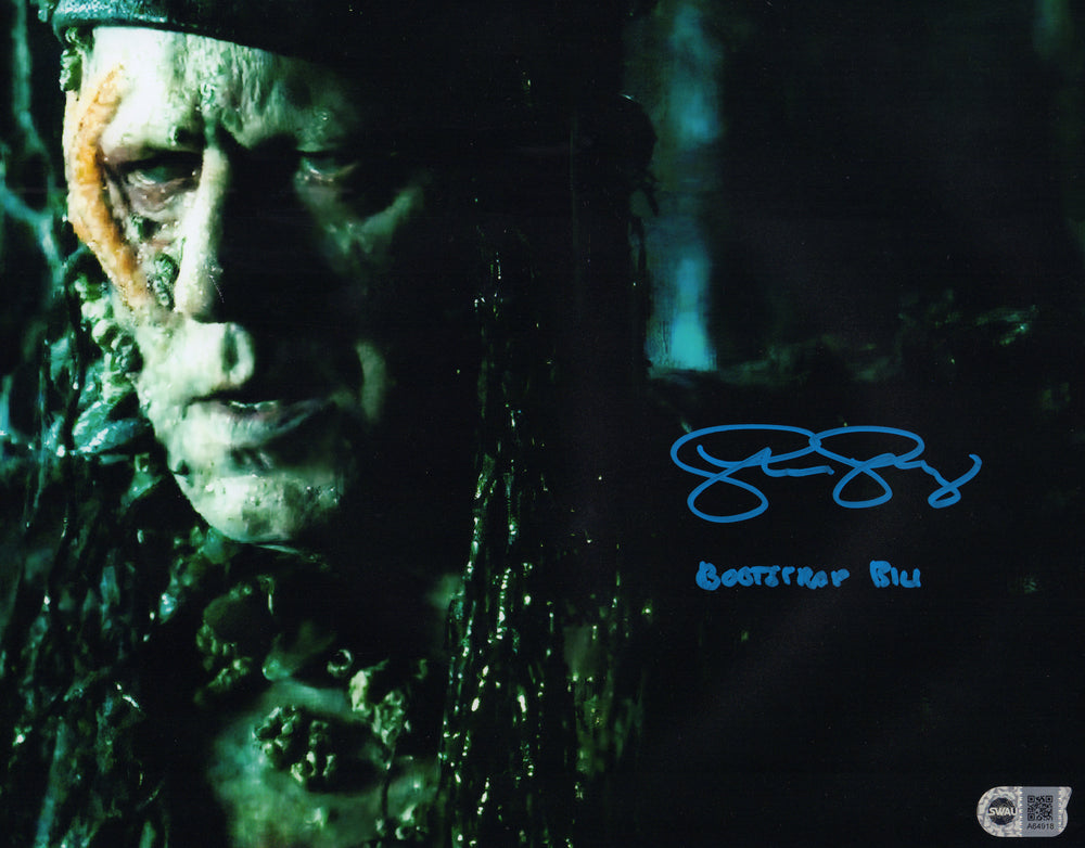 Stellan Skarsgård as Bootstrap Bill in Pirates of the Caribbean: Dead Man's Chest (SWAU) Signed 11x14 Photo with Character Name