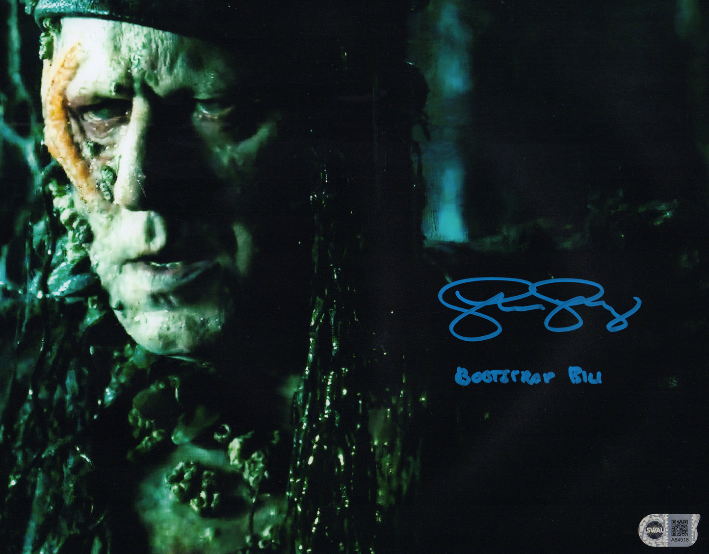 
                  
                    Stellan Skarsgård as Bootstrap Bill in Pirates of the Caribbean: Dead Man's Chest (SWAU) Signed 11x14 Photo with Character Name
                  
                