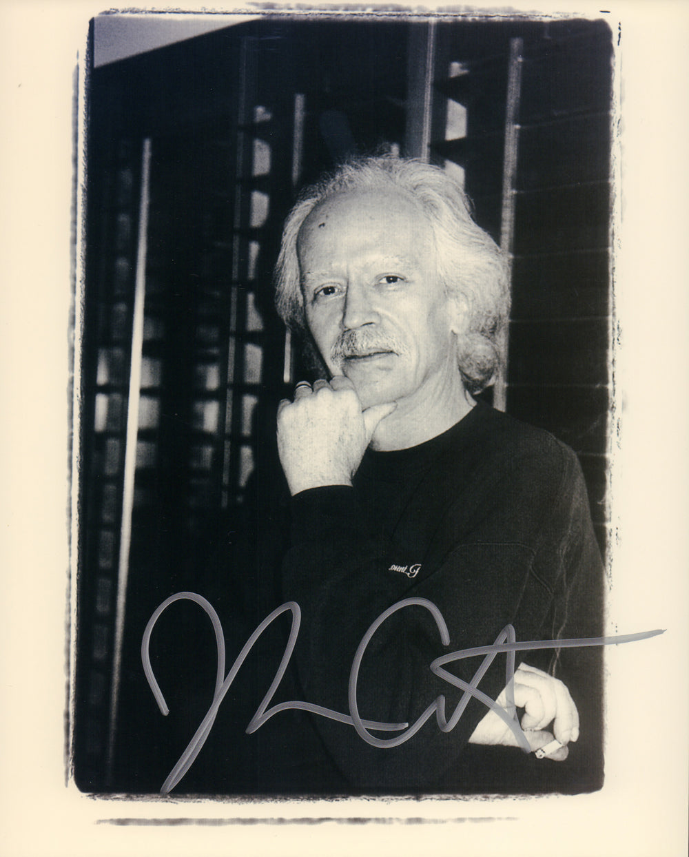 John Carpenter Director of Halloween, The Thing, Big Trouble in Little China, & Escape from New York Signed 8x10 Photo