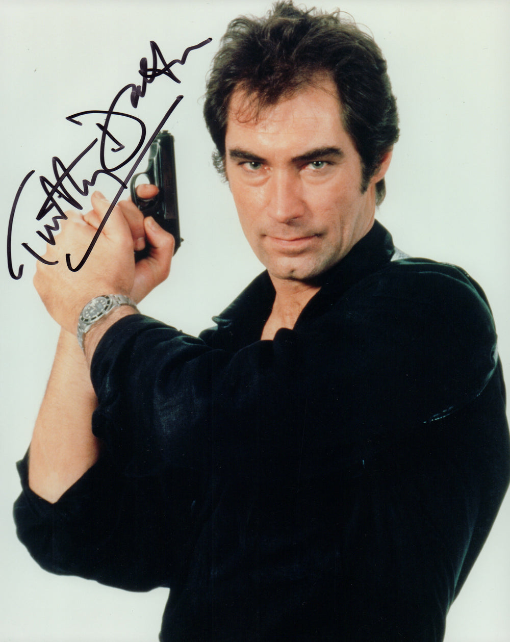 Timothy Dalton as James Bond 007 in Licence to Kill Signed 8x10 Photo